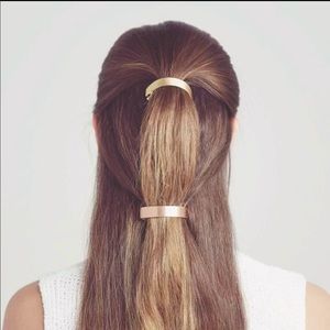 Jen Atkin x C+I Ponytail Clip - Matte Rose Gold